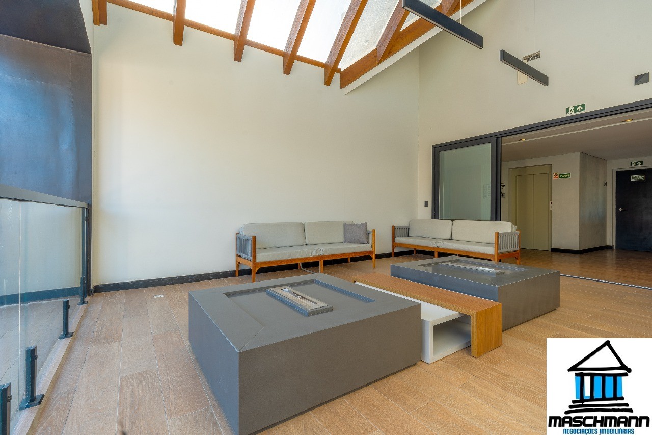 Apartamento 1 Dormitório mobiliado com terraço perfeito para locação em Canela