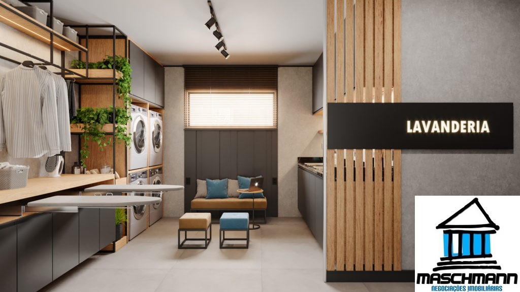 Apartamento 1 Dormitório mobiliado com terraço perfeito para locação em Canela