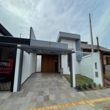 Casa térrea  de 3 quartos para venda com pé dirieito duplo suíte no Bairro Igara, Canoas